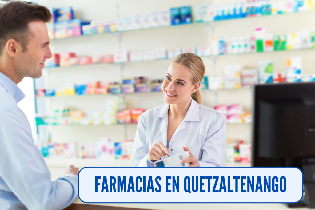 Directorio de farmacias en Quetzaltenango con número de teléfono, dirección y localización en el mapa para ver la más cerca