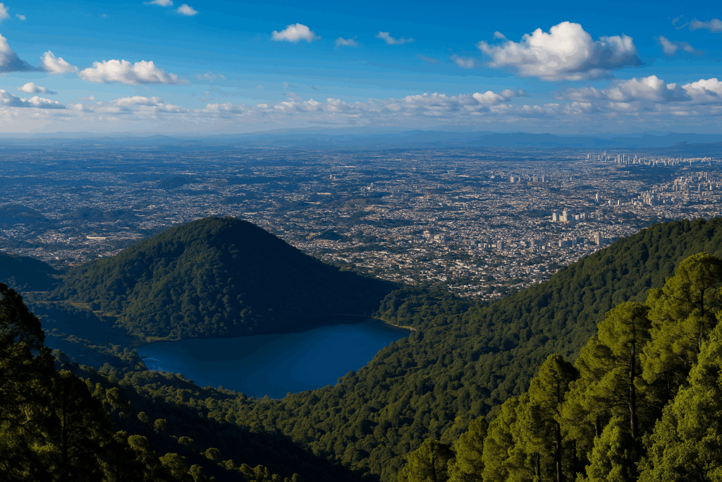 vistas del Volcán de Pacaya